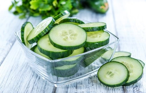 dưa chuột lát dưa chuột lát
