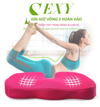 Đệm ngồi ghế văn phòng cao su non tiêu chuẩn GLM02