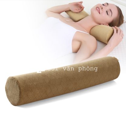 Gối tròn dài kê cổ nằm ngủ hỗ trợ vai gáy GLN-05