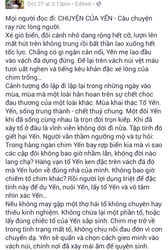 chuyện của yến chuyện của yến
