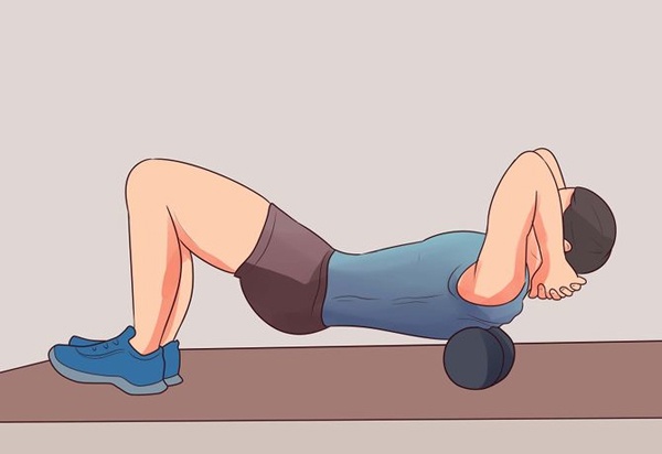 lăn cột sống lưng