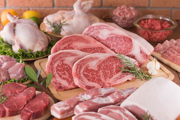 các loại thịt các loại thịt