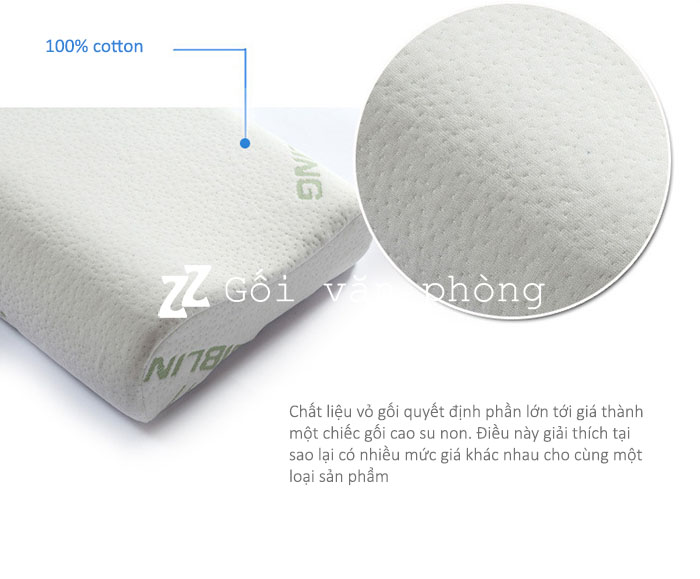 Chất liệu vỏ gối Chất liệu vỏ gối