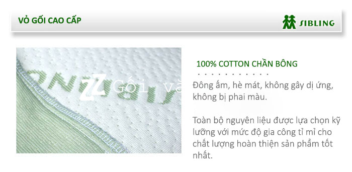Vỏ gối 100% cotton Vỏ gối 100% cotton