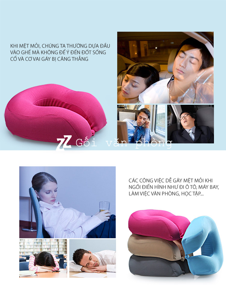 gối chữ U du lịch gối chữ U du lịch