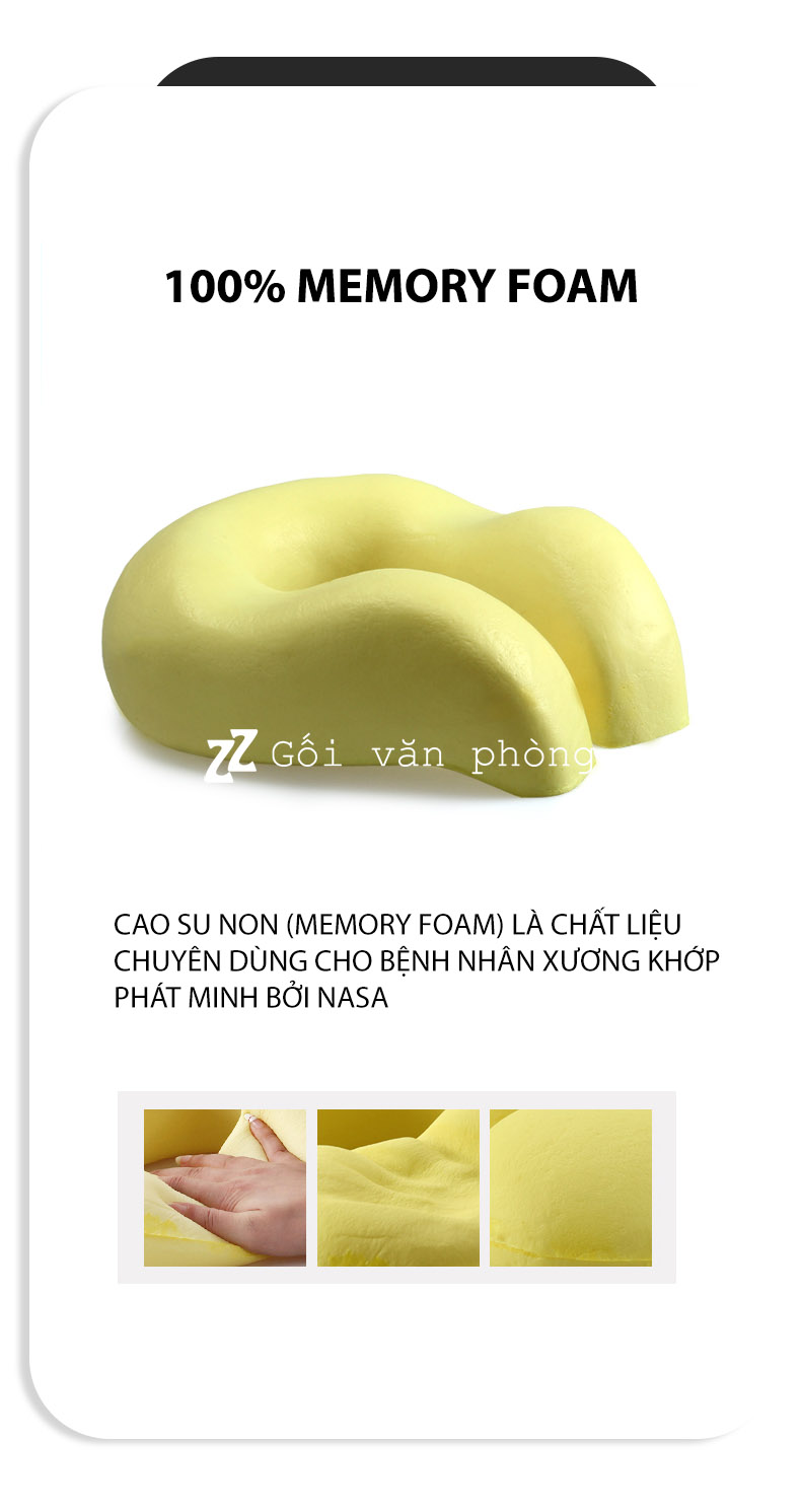 gối chữ U cao su non gối chữ U cao su non