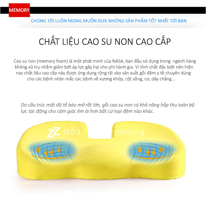 Ruột gối cao su non Ruột gối cao su non