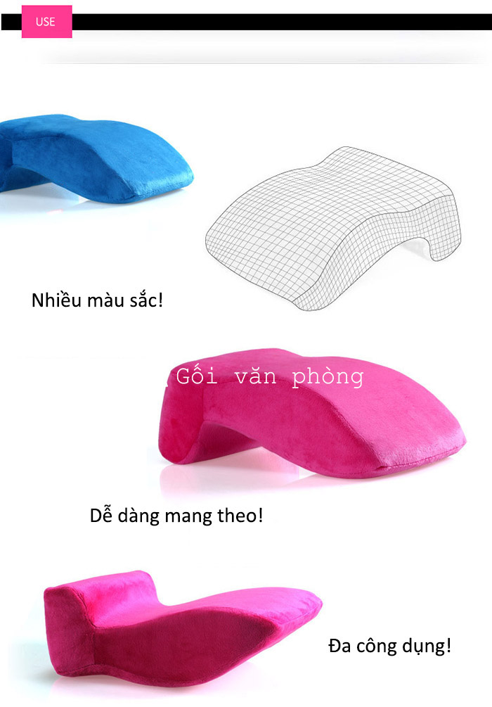 Ưu điểm gối ngủ trưa Ưu điểm gối ngủ trưa