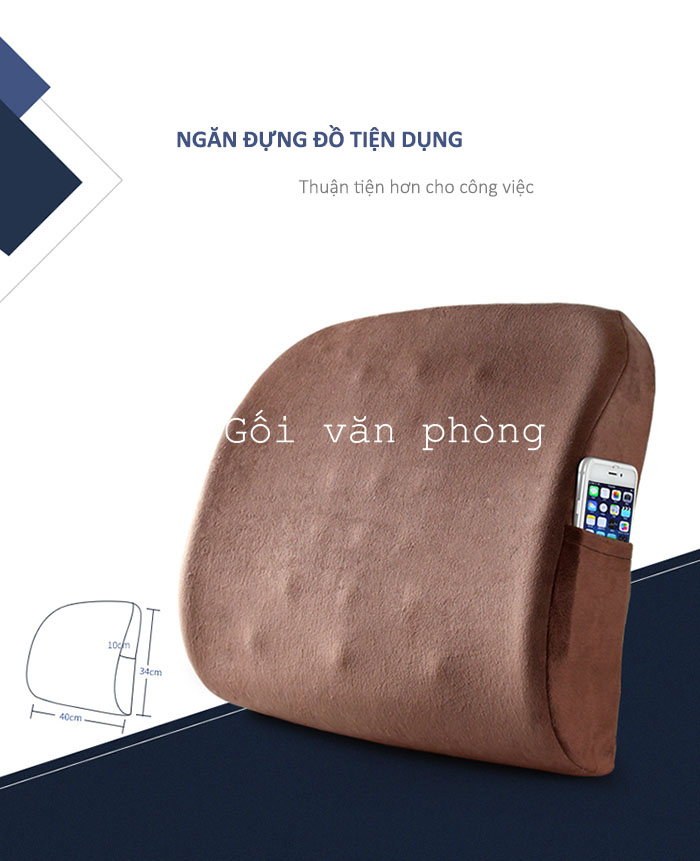 gối tựa văn phòng