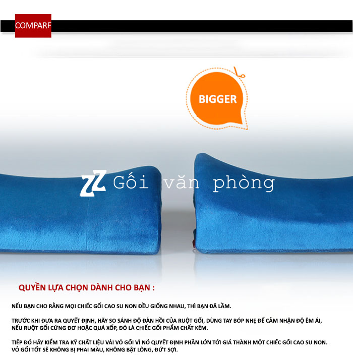 Gối tựa lưng dày Gối tựa lưng dày