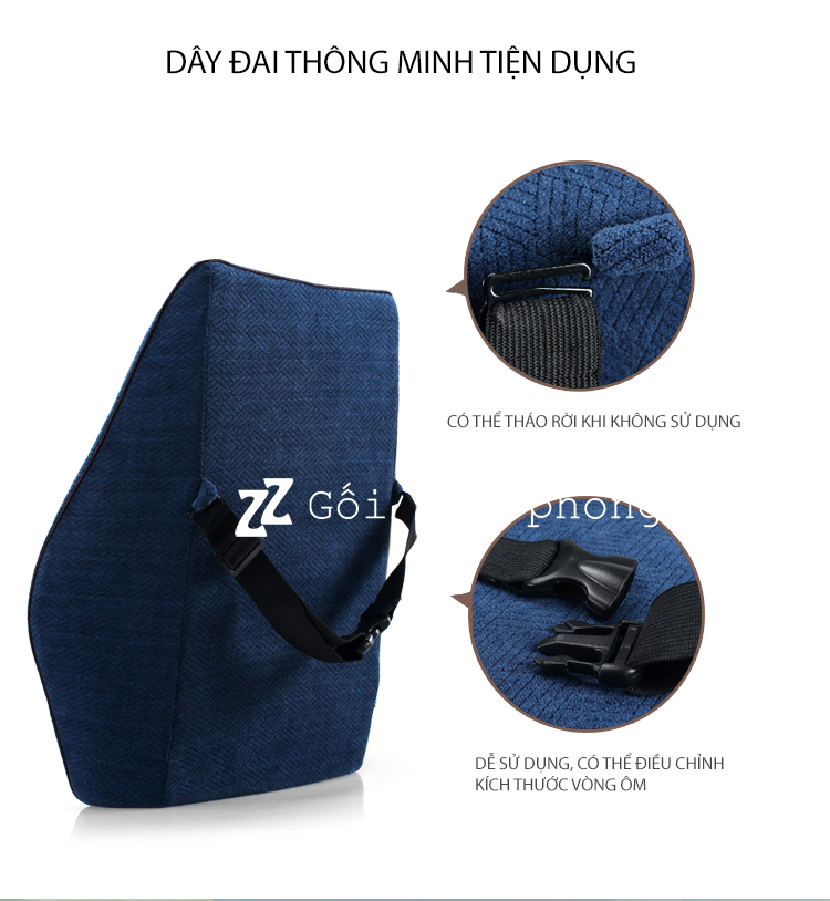 Dây đai gối dựa lưng Dây đai gối dựa lưng