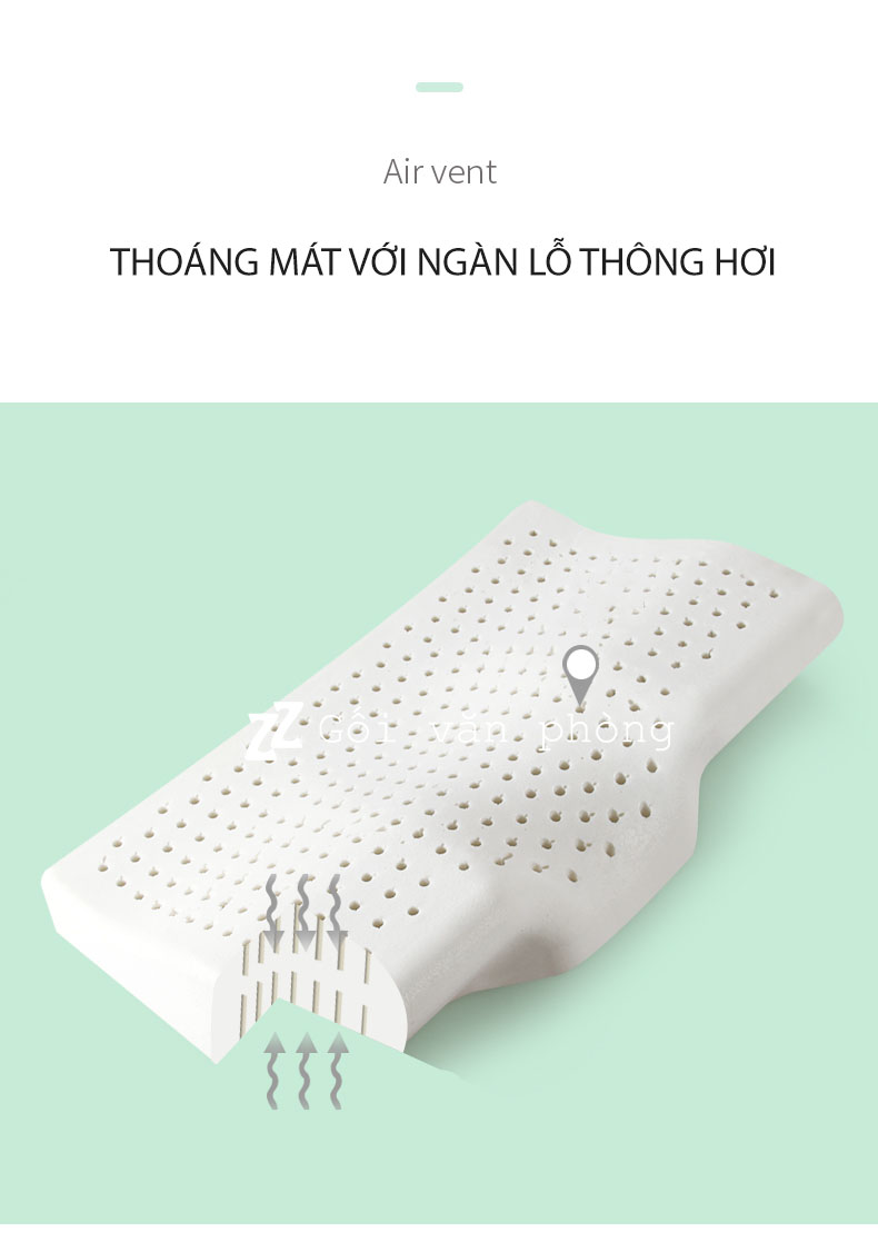 Gối ngủ có lỗ Gối ngủ có lỗ
