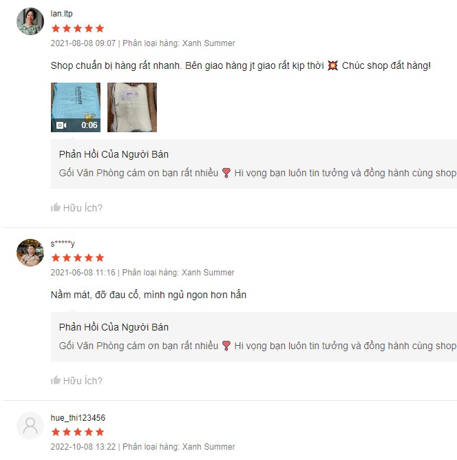 Đánh giá gối ngủ Đánh giá gối ngủ